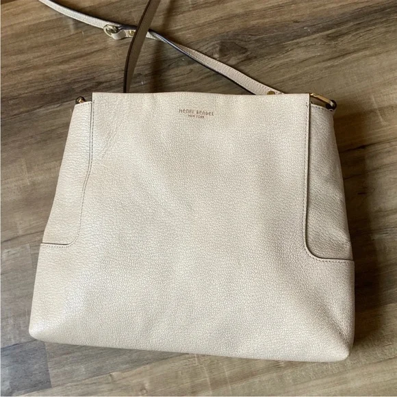 [Henri Bendel] Saffiano Leather Wyatt Crossbody Purse - Picture 2 of 15